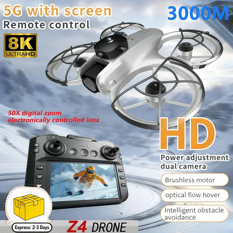 Drone Rc Ufo - Neue MINI Z4 Drohne 4K Professionell
