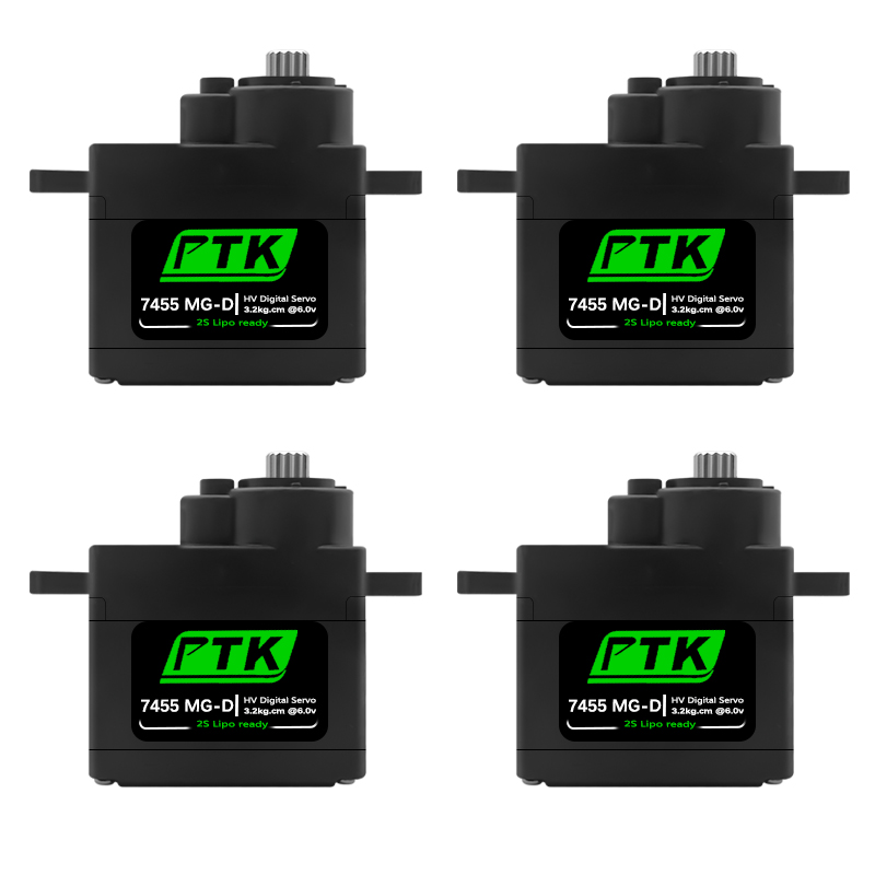 Rc Car Servo - PTK 7455MG-D Servo 12g Digital Servo