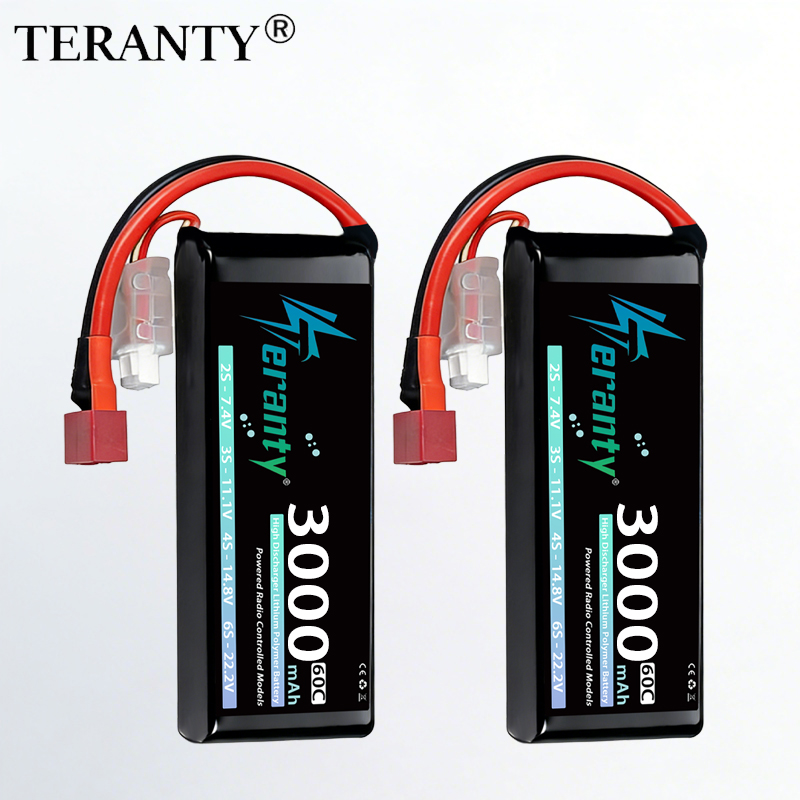Drone Rcs - TERANTY 2S 3000mAh Lipo-Akku 7,4V 60C