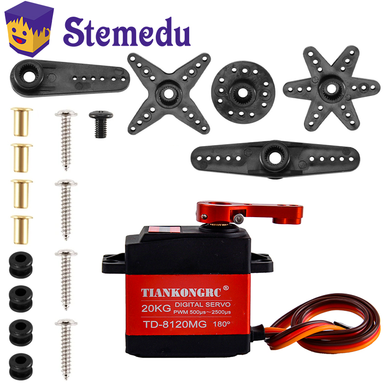 Rc Car Servo - TD-8120MG wasserdichtes Metall getriebe digitales Servo