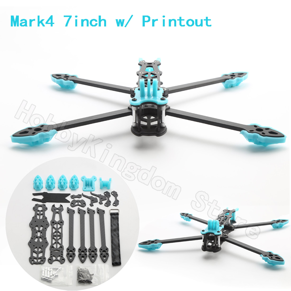 Carbon Fiber Drone Arm - Mark4 7 zoll fpv drone rahmen