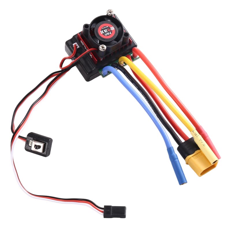 Rc Boat Brushless Motor - AINY-60A Bürstenloser ESC-Geschwindigkeitsregler mit XT60-Stecker, 4,0