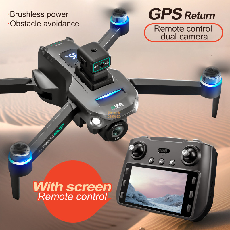 Drone Gps Rc Tt36 - 8K Dual Kamera 5G WIFI FPV
