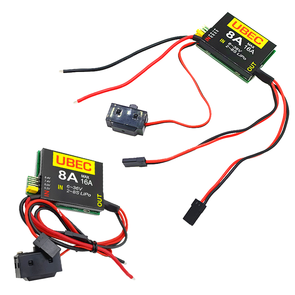 Rc Car Servo - Neue 2S-6S 6-36V UBEC-8A BEC &