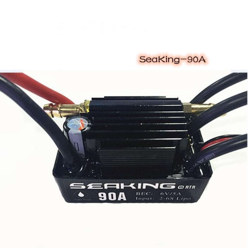Rc Boat Brushless Motor - FATJAY Hobbywing Seaking-90A-V3 90A 2-6S Bürstenloser