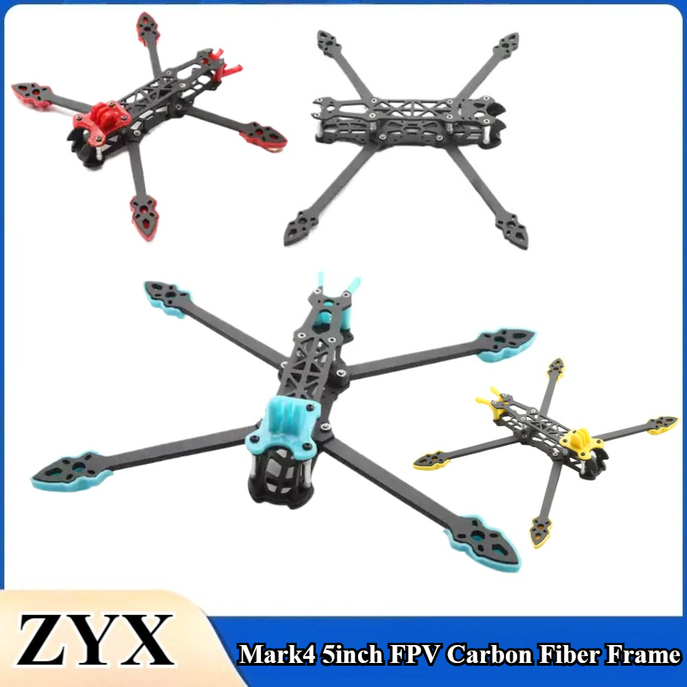 Carbon Fiber Drone Arm - 1 Stück Mark4 5-Zoll-FPV-Carbonfaser-Rahmen, 225 mm