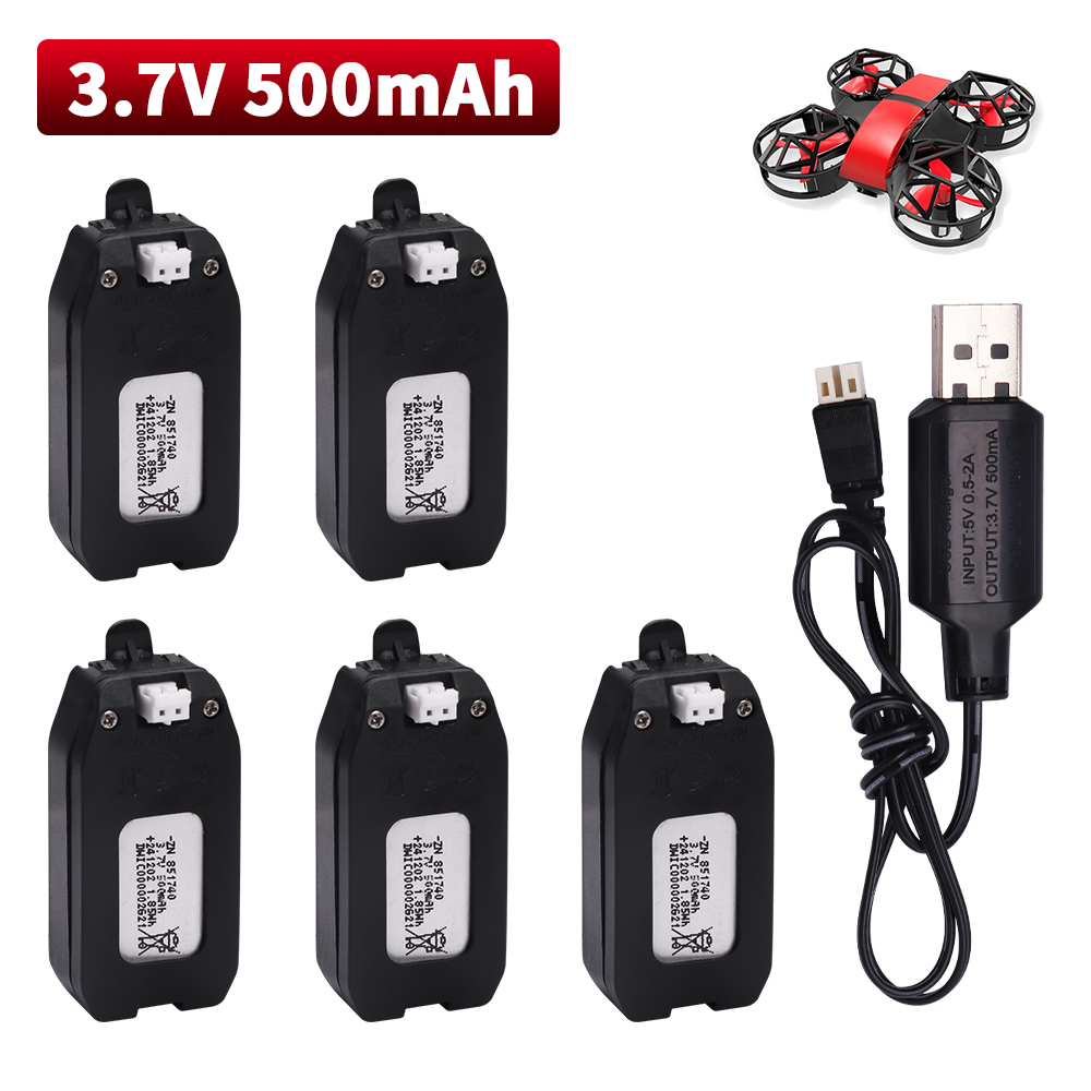 Drone Rcs - 3,7 V 500 mAh Lithium-Batterie Für