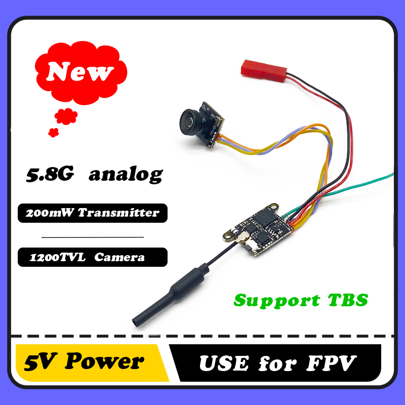 Drone Rc Controller - SLONWAKE 5,8G 1200TVL FPV Kamera VTX