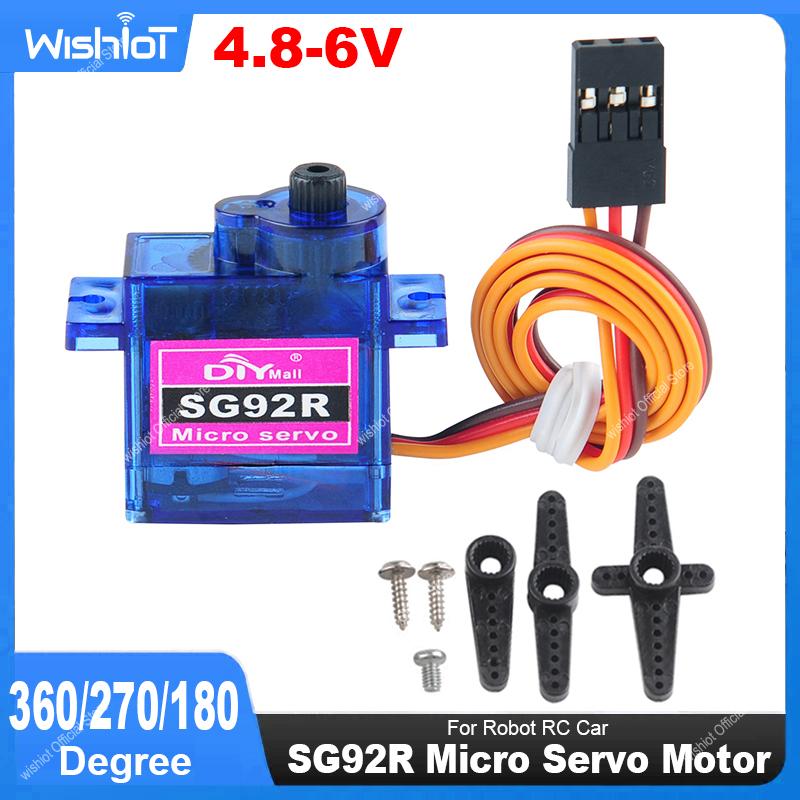 Drone Rcs - SG92R Micro-Servomotor, 4,8–6 V, 360/270/180 Grad,