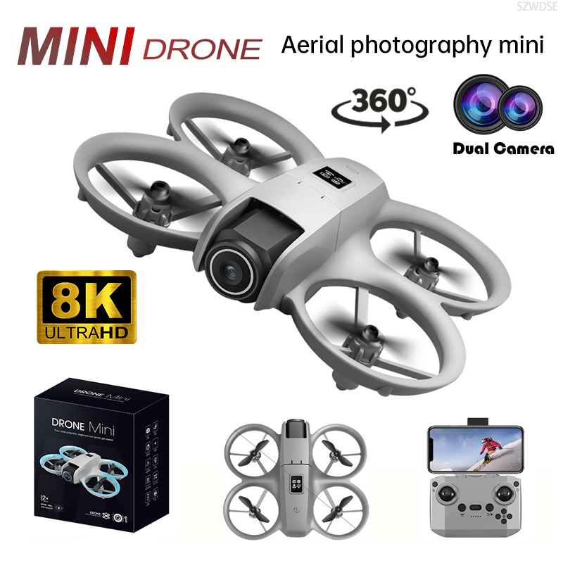 Drone Rc Ufo - Mini-Drohne mit professioneller 8K-Kamera, 5G-WLAN-FPV-UAV mit