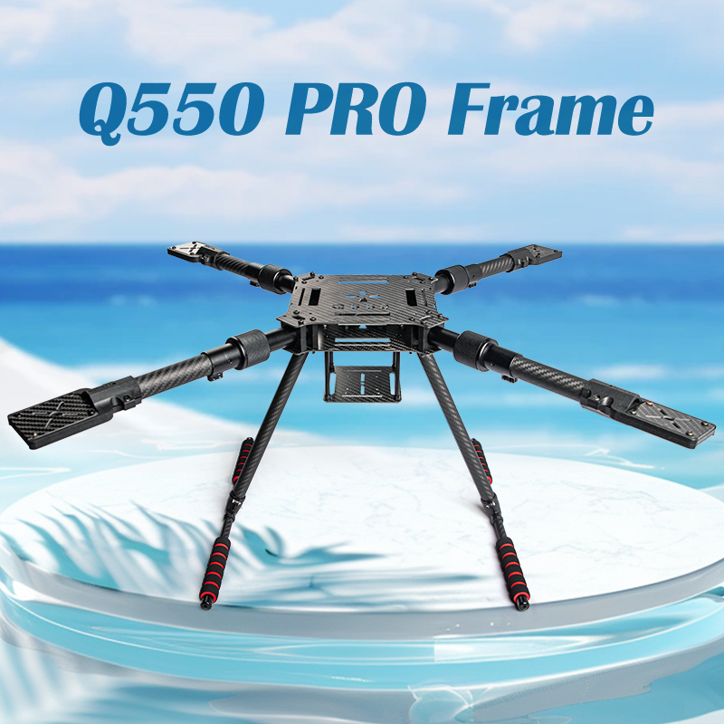 Carbon Fiber Drone Arm - Klappbares Drohnenrahmen-Kit aus Kohlefaser Q550/680/850PRO 15/16/18