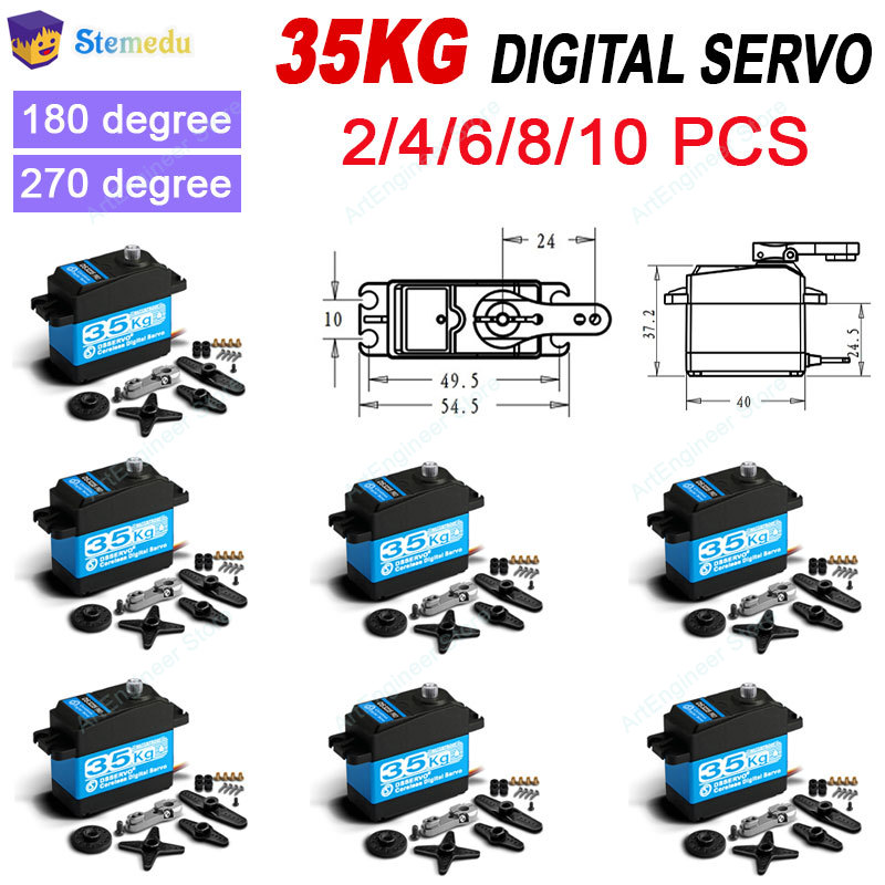 Rc Car Servo - DS3235 PRO 35 kg High-Torque Digital