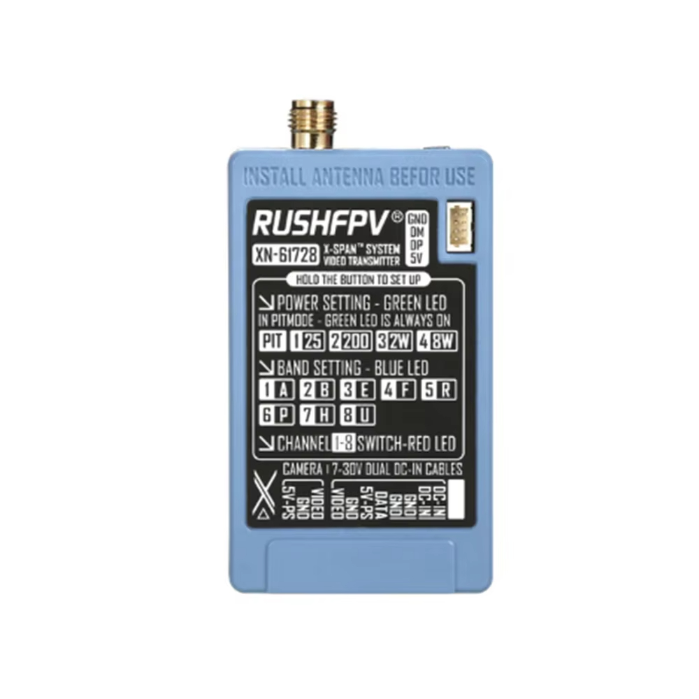 RUSHFPV 6.1‑7.2G 8W X61728 VTX – Drone Rc Controller Bewertung und Preis