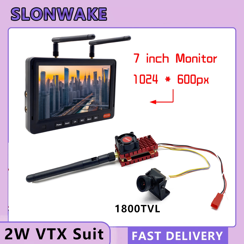 SLONWAKE 5,8G 2W VTX FPV 1800T – Drone Kf Rc Bewertung und Preis