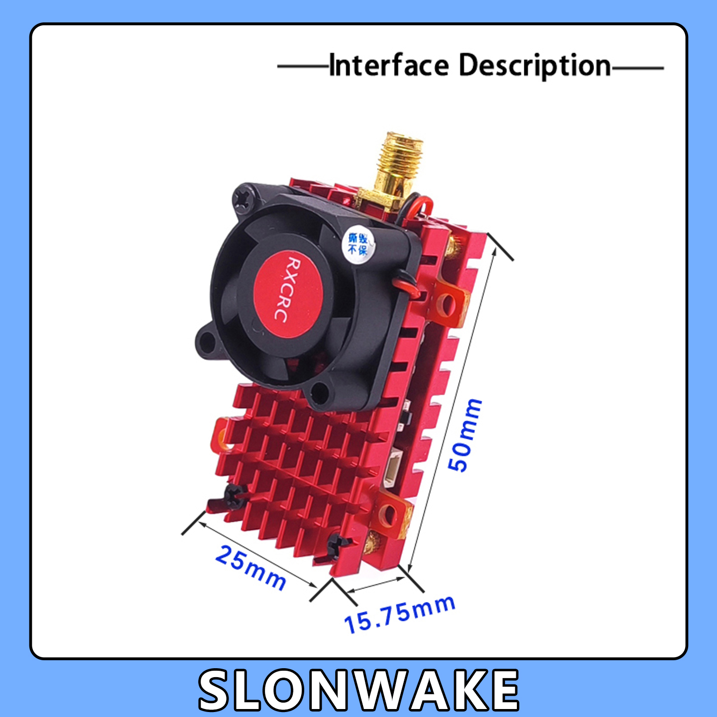 SLONWAKE 5,8G 2W VTX FPV 1800T – Drone Kf Rc Bewertung und Preis