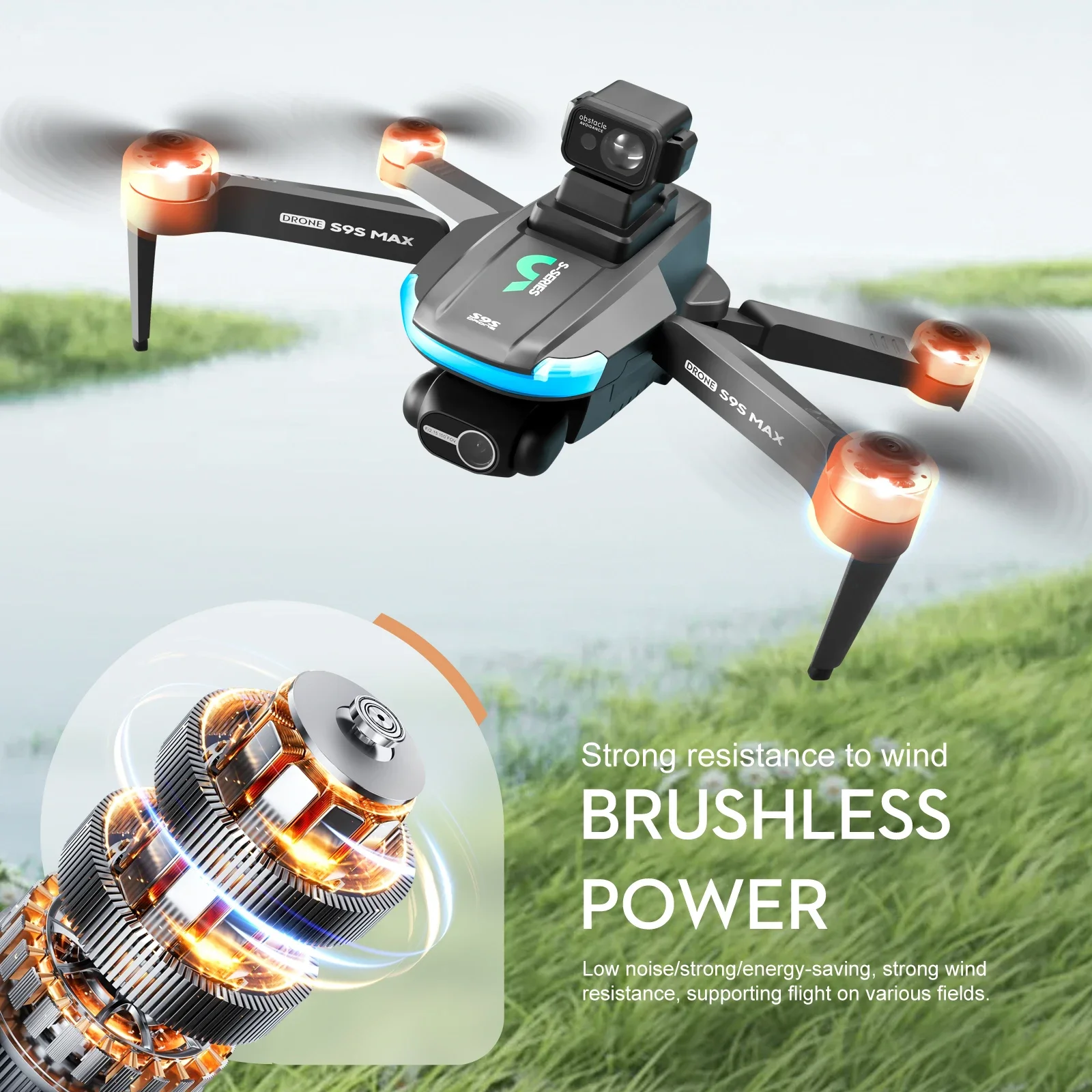 NEUE S9S MAX MINI Drone 4K 2-A – Drone Gps Rc Tt36 Bewertung und Preis