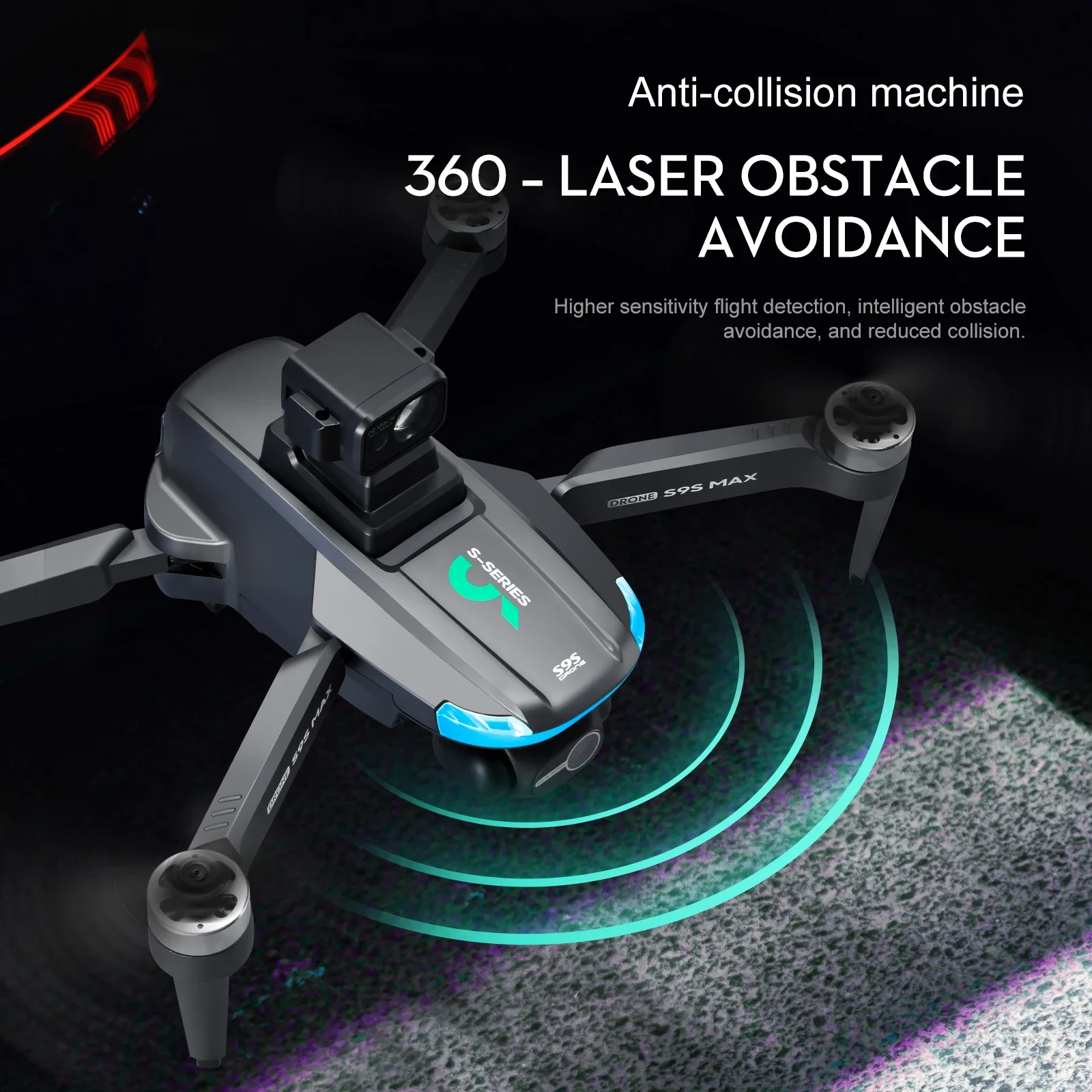 NEUE S9S MAX MINI Drone 4K 2-A – Drone Gps Rc Tt36 Bewertung und Preis