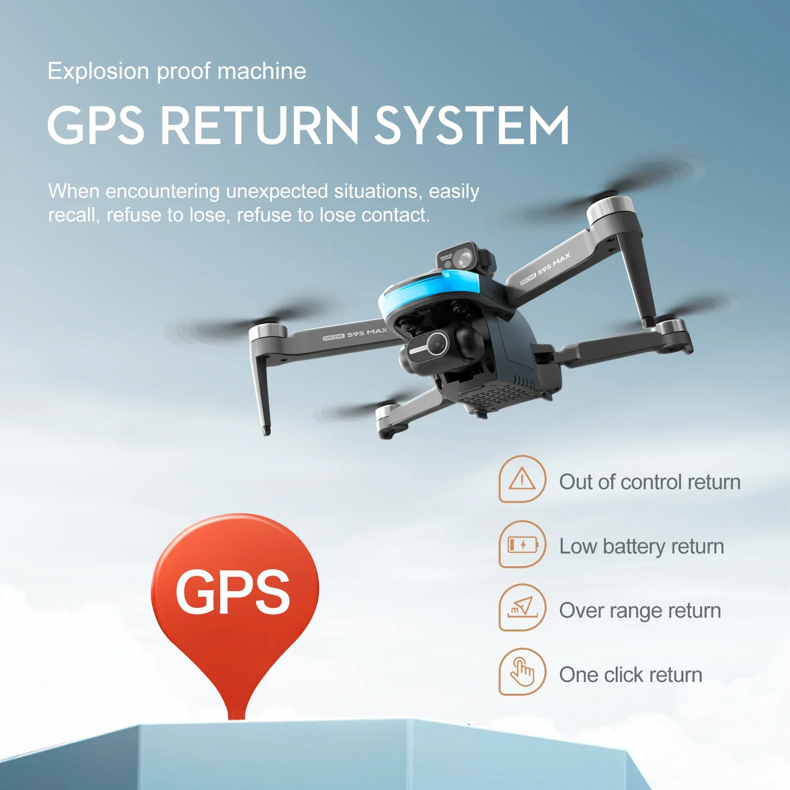 NEUE S9S MAX MINI Drone 4K 2-A – Drone Gps Rc Tt36 Bewertung und Preis