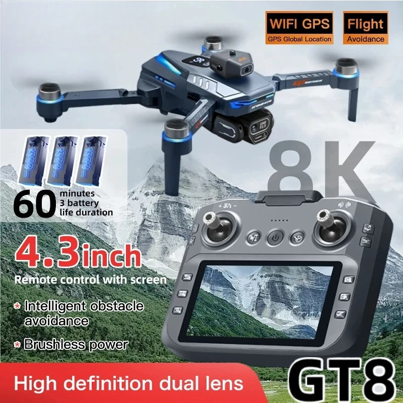 Original GT8 Drohne 8K Profess – Drone Gps Rc Tt36 Bewertung und Preis