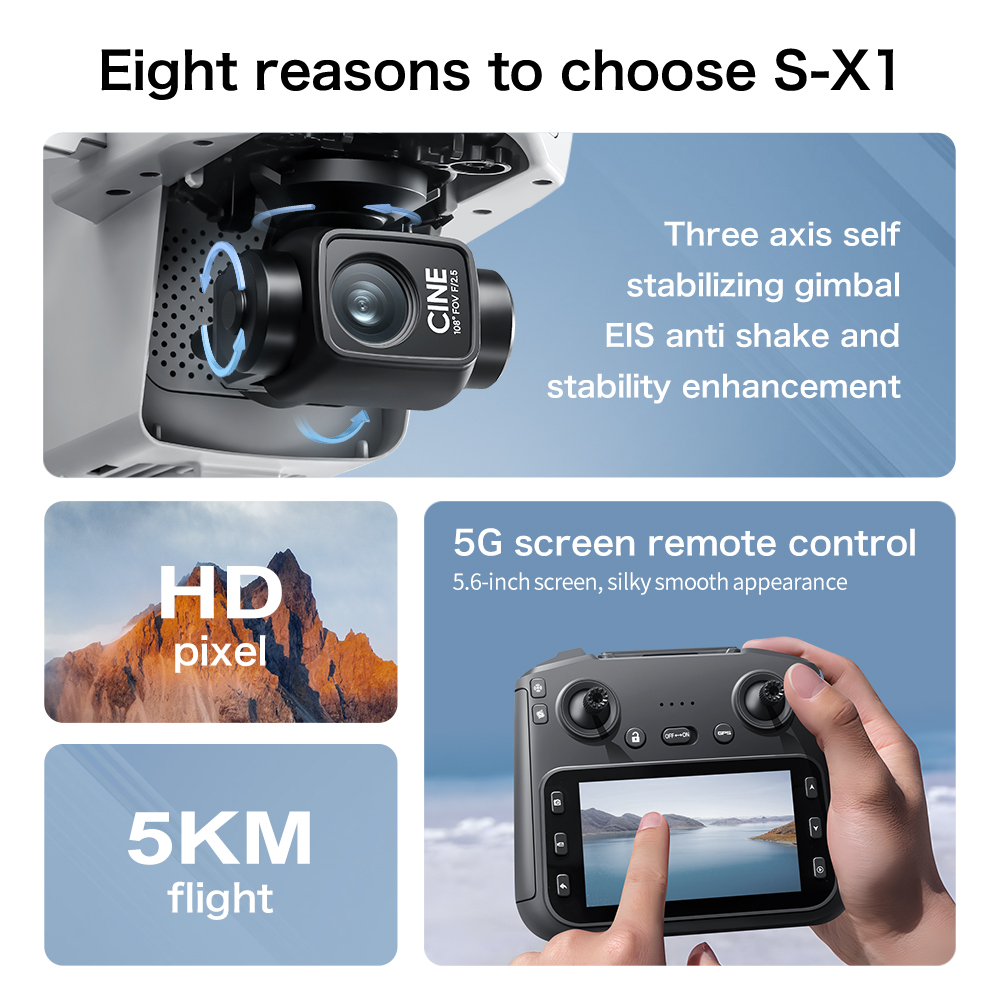 Original S-X1 Drohne 8K HD Pro – Drone Vera Rc Bewertung und Preis