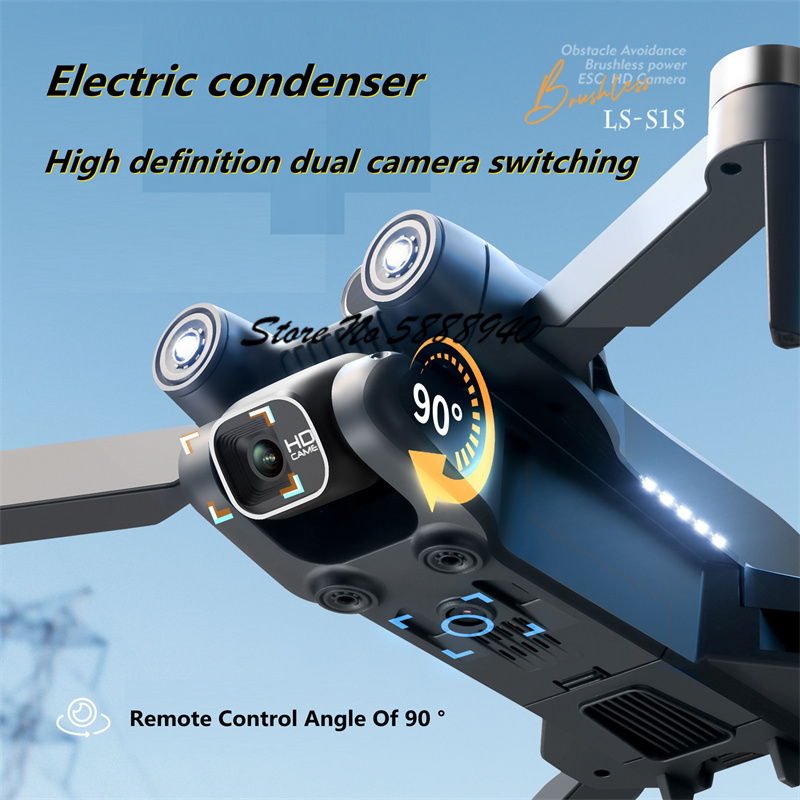6K Optischer Fluss Bürstenlose – Drone S1S Rc Quadcopter Bewertung und Preis