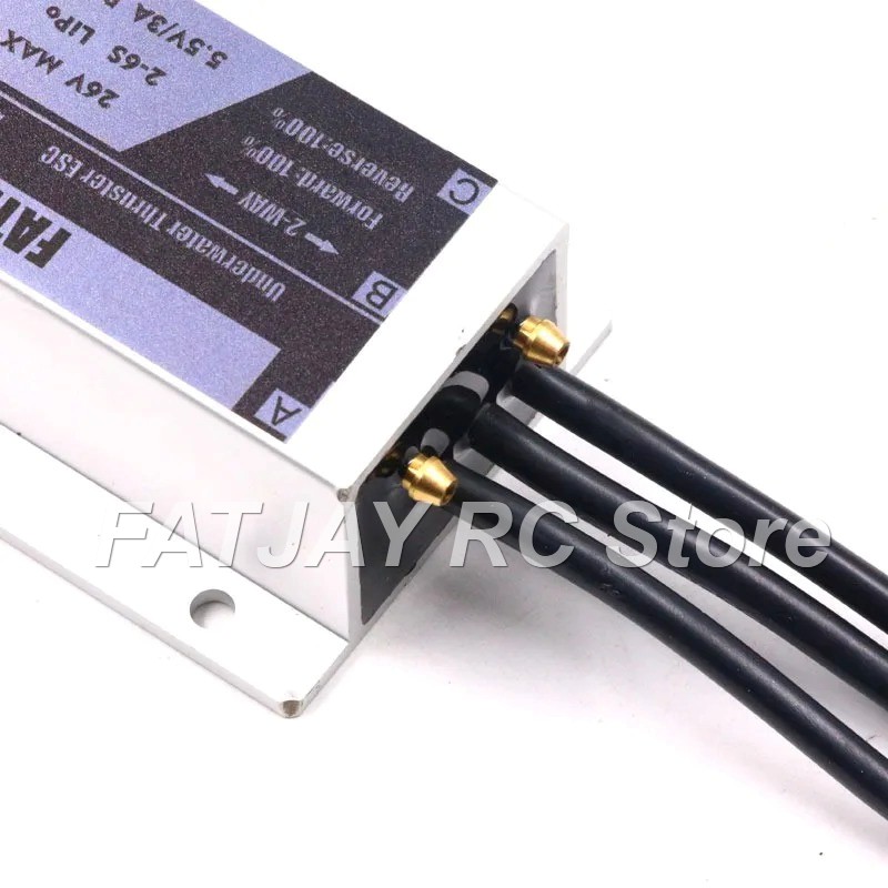 FATJAY 100A Bürstenloser Elekt – Rc Boat Brushless Motor Bewertung und Preis