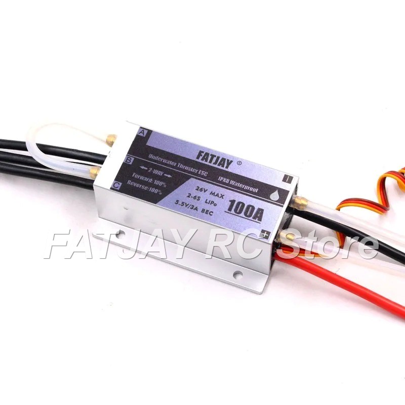 FATJAY 100A Bürstenloser Elekt – Rc Boat Brushless Motor Bewertung und Preis