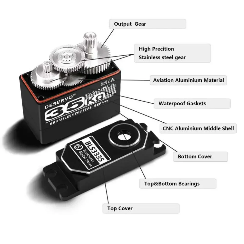 35 kg BLS3335 Digitaler Servom – Rc Car Servo Bewertung und Preis