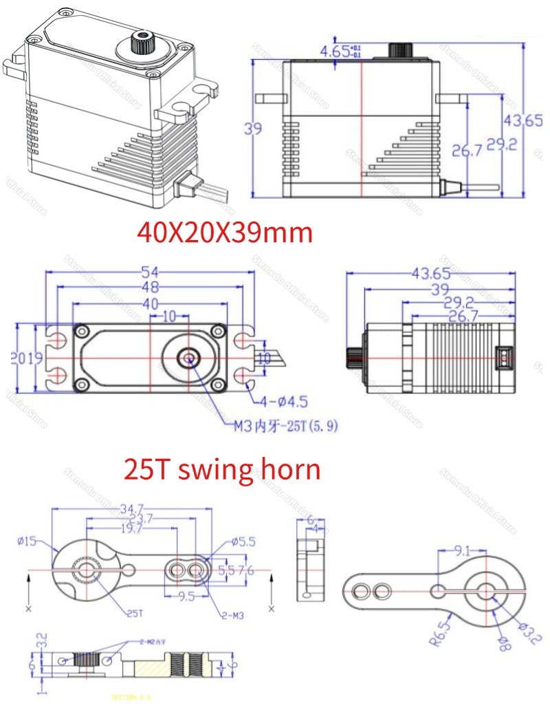 30 kg. cm UAVCAN Bus Servo Con – Rc Car Servo Bewertung und Preis