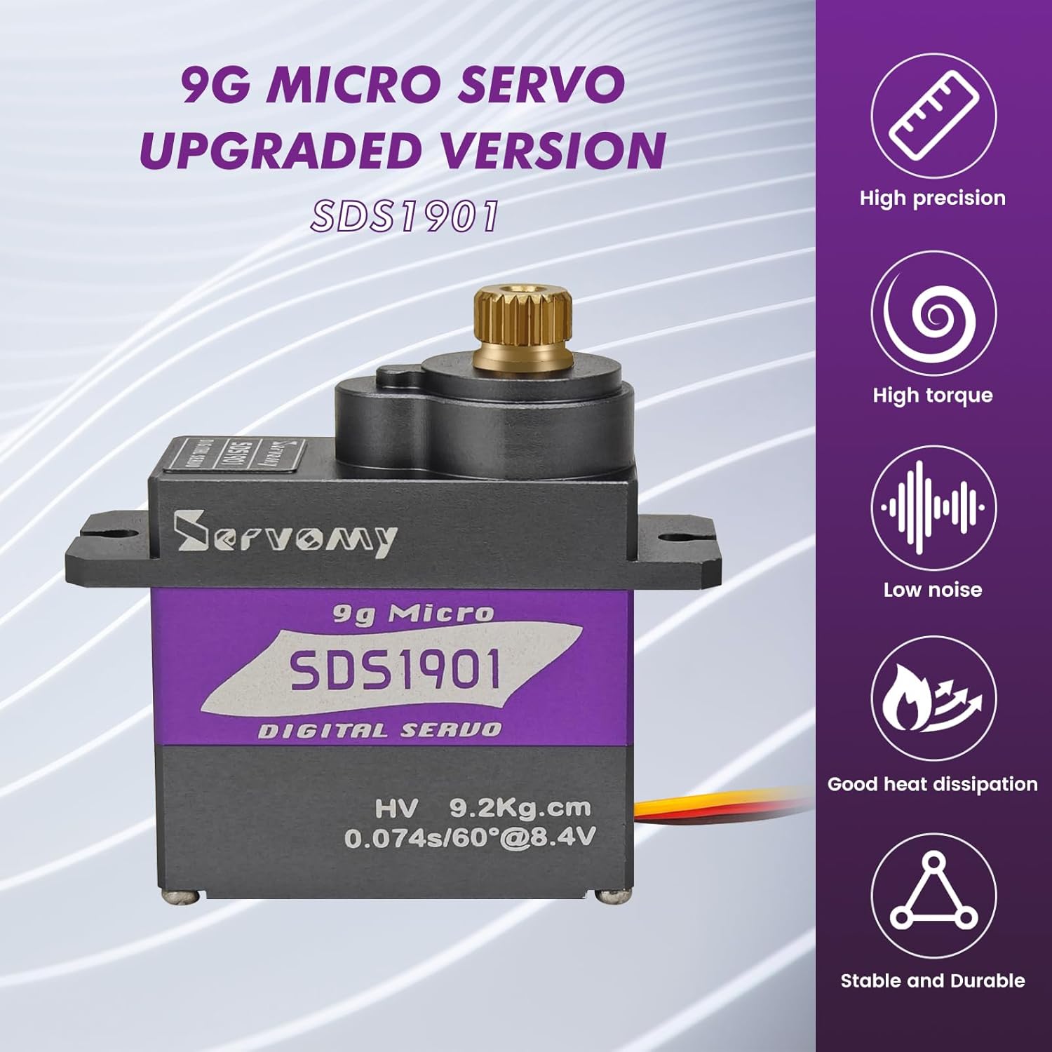 SERVOMY-SDS1901 Digital 9G Mic – Rc Car Servo Bewertung und Preis