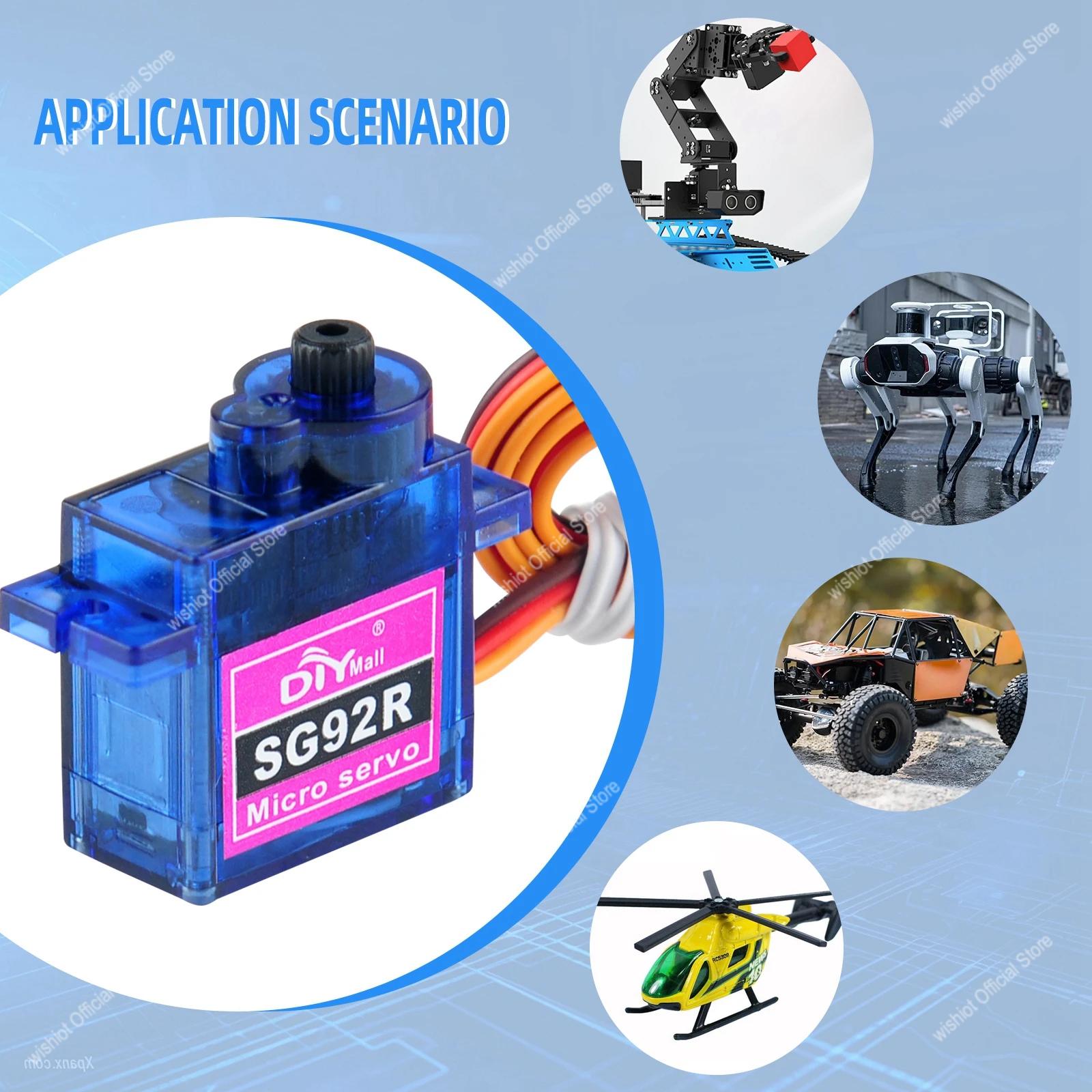 SG92R Micro-Servomotor, 4,8–6  – Drone Rcs Bewertung und Preis