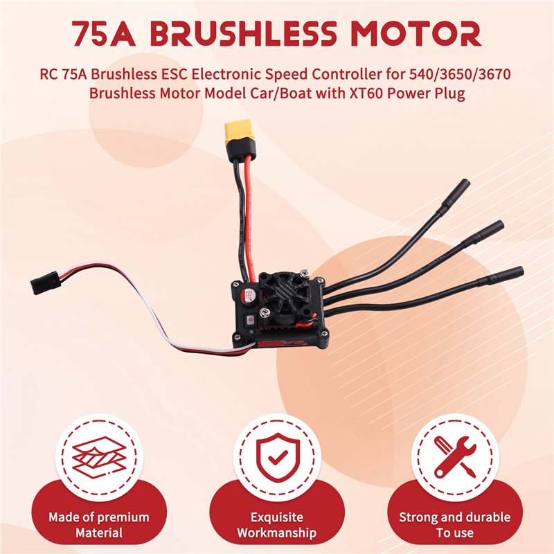 MACH-RC 75A bürstenloser elekt – Rc Boat Brushless Motor Bewertung und Preis