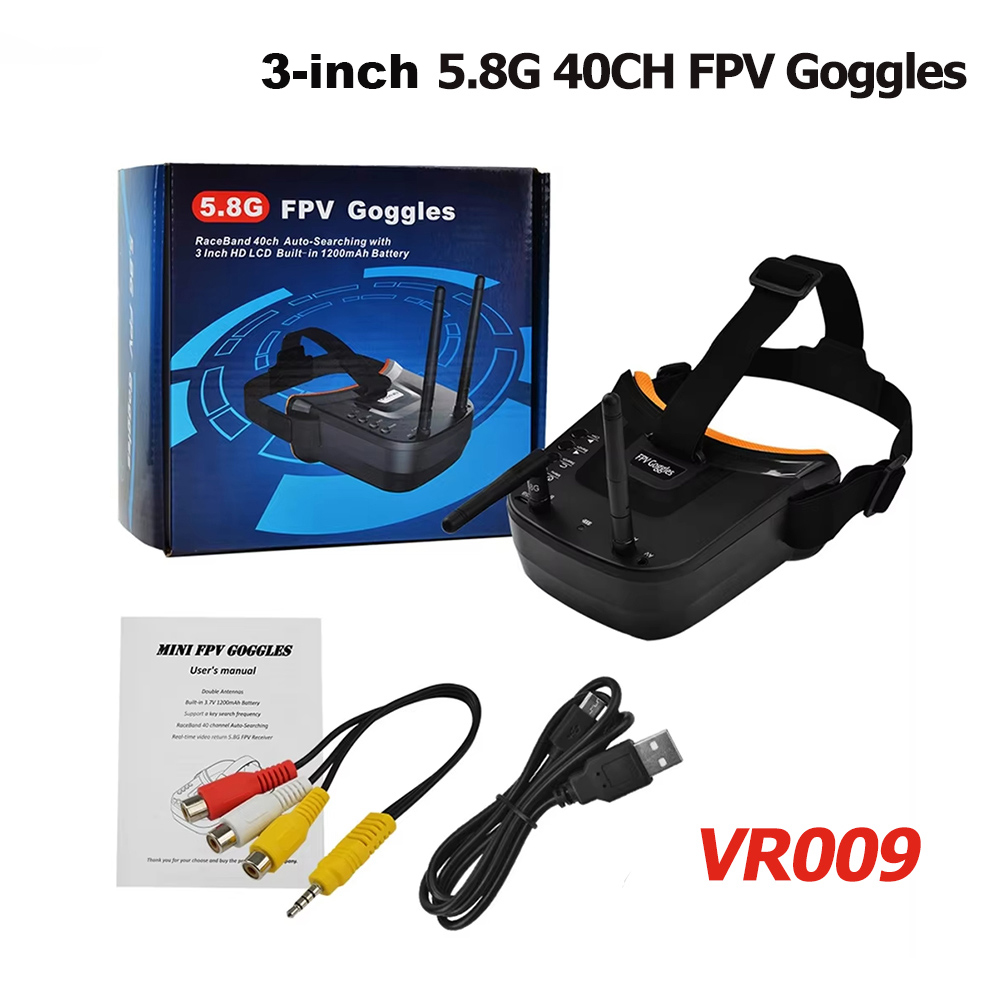 VR009 FPV-Videobrille, 3 Zoll, – Nano Quad Fpv Bewertung und Preis